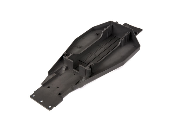 Lower chassis (black) (166mm long battery compartment) (TRX-3722X)
