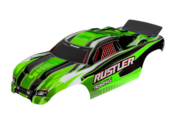 Traxxas - Body, Rustler, green (TRX-3750G) afbeelding