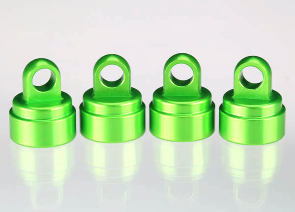 Shock caps, aluminum (green-anodized) (4) afbeelding