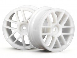 Split 6 wheel 26mm white