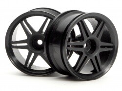 12 spoke corsa wheel black 26mm (3mm offset) afbeelding