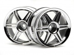 12 spoke corsa wheel chrome 26mm (3mm offset)