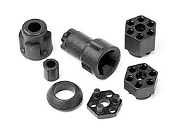 Wheel axle parts