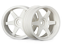 Te37 wheel 26mm white (6mm offset) afbeelding