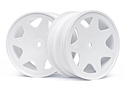 Ultra 7 wheels white 30mm (2pcs) afbeelding