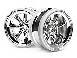 Mx60 8 spoke wheel chrome (6mm offset/2pcs)