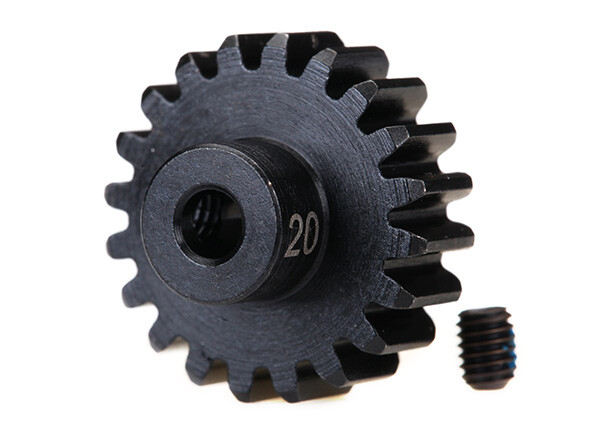 Gear, 20-T pinion (32-p), heavy duty (machined, hardened steel) (TRX-3950X)