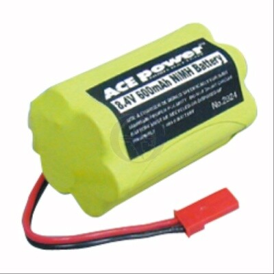 Ace NiMH 8,4 volt 600mah met BEC stekker afbeelding
