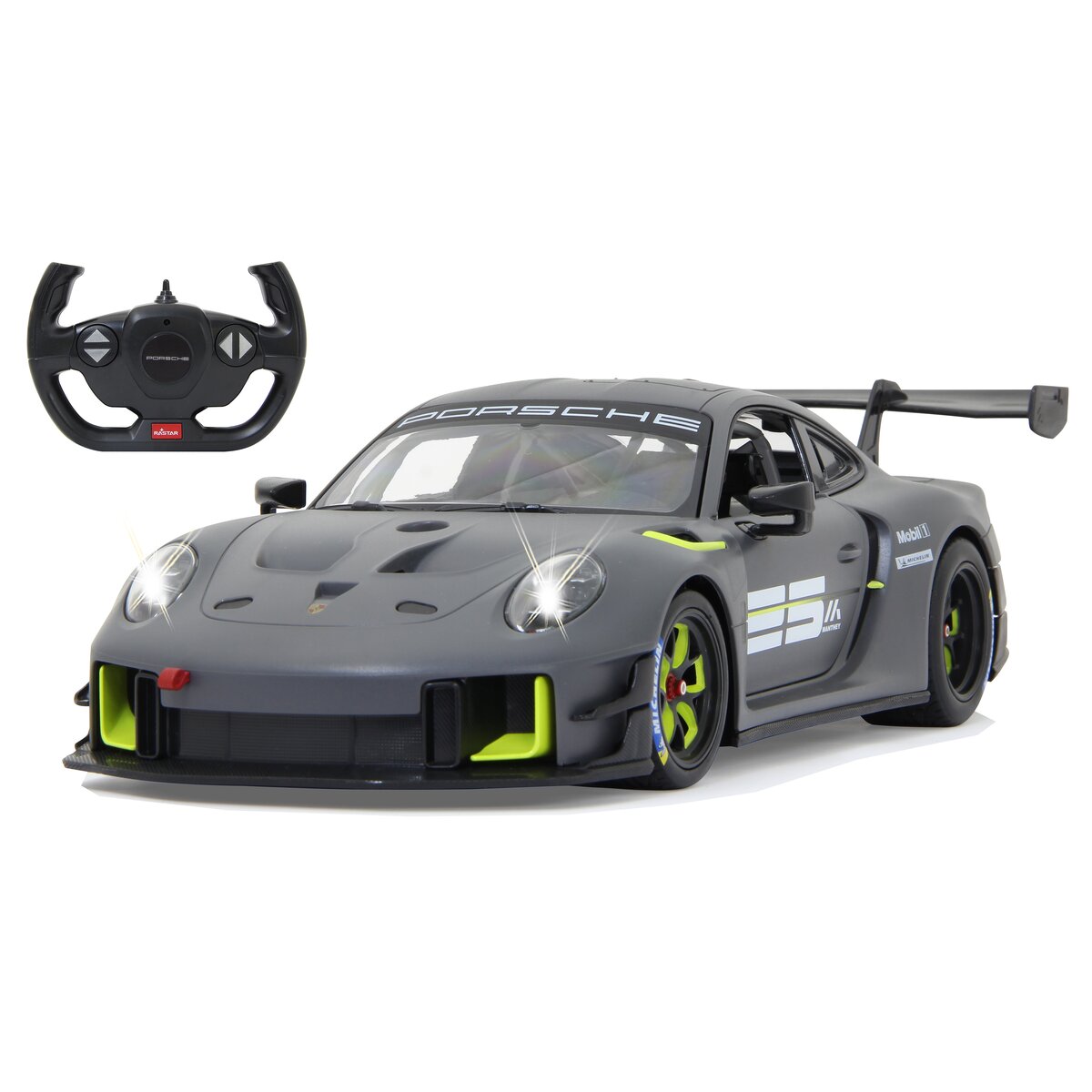 Jamara 1/14 Porsche 911 GT2 RS Clubsport 25 speelgoed auto - Grijs