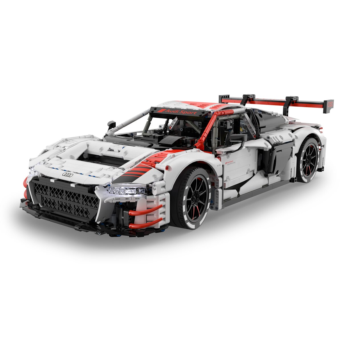 Audi R8 LMS GT3 1:8 bouwset - Wit