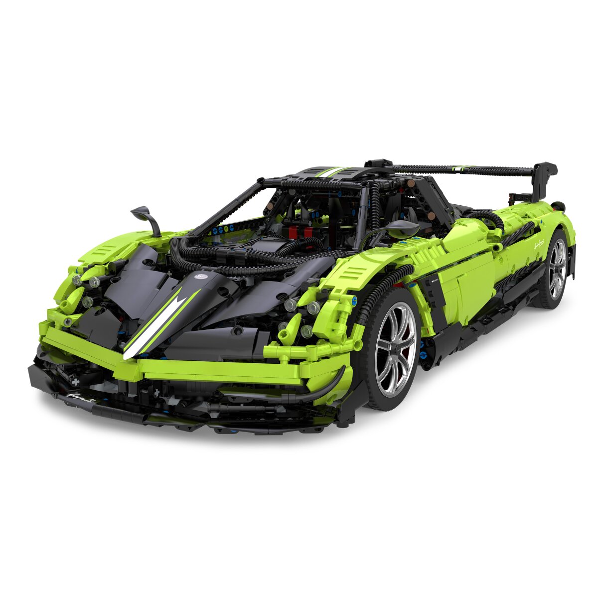 Pagani Huayra BC 1:8 bouwstenen/bouwset - Groen