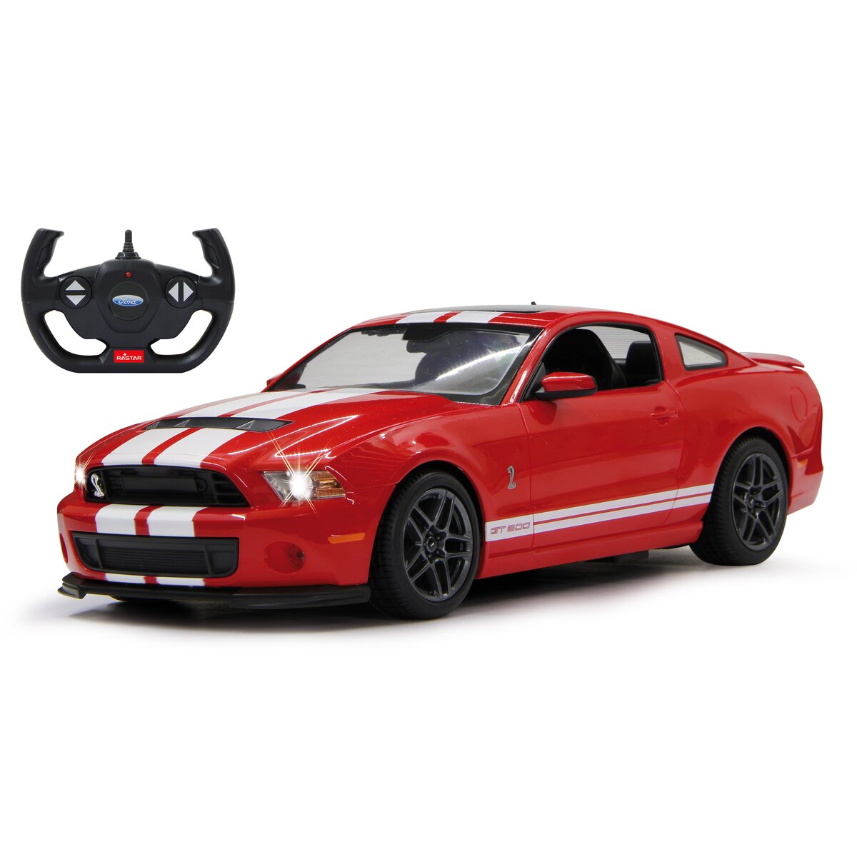 Jamara 1/14 Ford Shelby GT500 speelgoed auto - Rood afbeelding