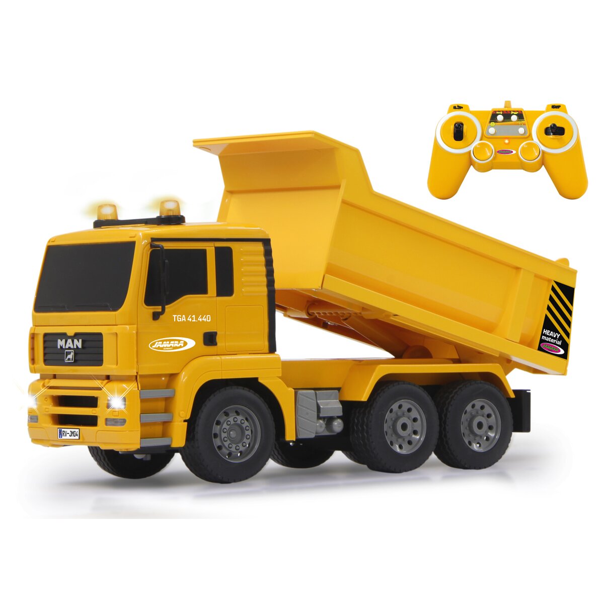 Jamara 1/20 MAN Dump Truck afbeelding