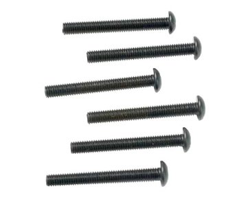 Screws, 3x25mm button-head machine (hex drive) (6) afbeelding