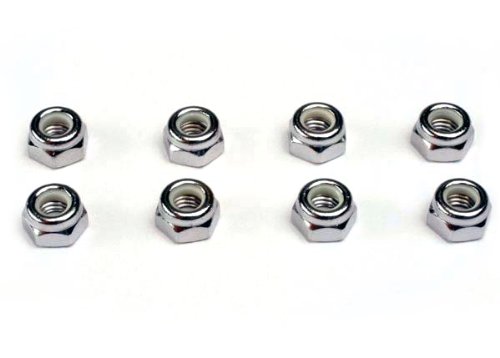 Nuts, 5mm nylon locking (8) afbeelding