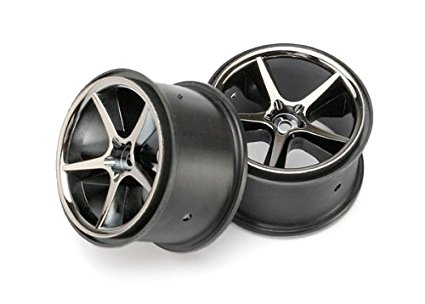 Wheels, gemini (black chrome) (2) (TRX-7172A) afbeelding