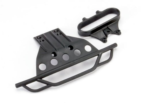 Bumper, front/ bumper mount, front (black)