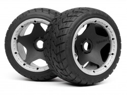 Mounted tarmac buster rib tire m compound (rear)