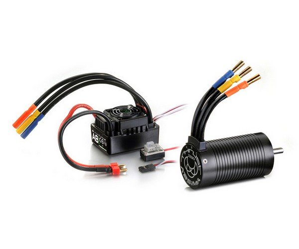 Absima Thrust BL ECO 120A brushless regelaar + 2300kv motor (1 op 8 schaal)