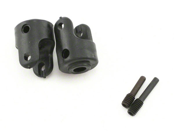 Transmission output yokes (heavy-duty) (2)/ set screw yoke pins, m4/10 (1) - m4/18.5 (1) afbeelding