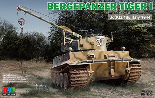 RYE Field Models 1/35 Bergepanzer Tiger I afbeelding