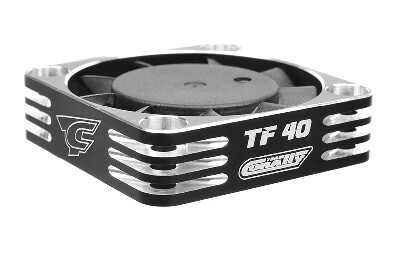 Team Corally - Ultra High Speed Cooling Fan - 40mm - Color Black/Silver afbeelding