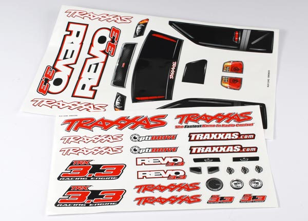 Decal sheets, revo 3.3