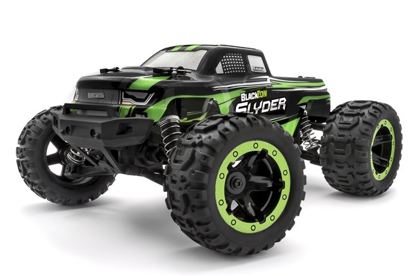 Blackzon Slyder MT 1/16 4WD RTR - Groen afbeelding