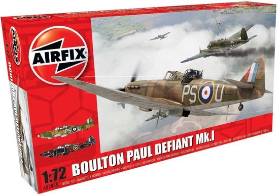 Airfix 1/72 Boulton Paul Defiant MK1 afbeelding