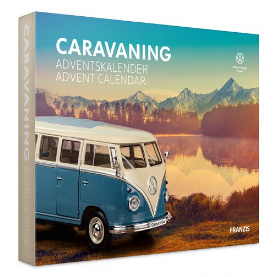 1:24 Franzis 55115-3 Volkswagen Bulli Caravaning Adventskalender Plastic kit