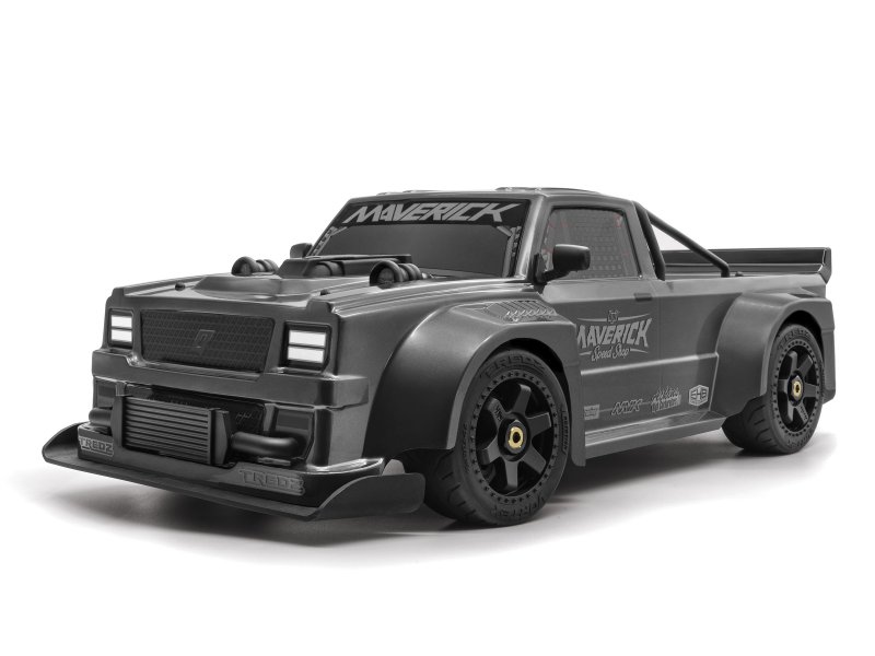 Maverick QuantumR Flux 1/8 4WD 4S brushless race truck RTR - Grijs afbeelding