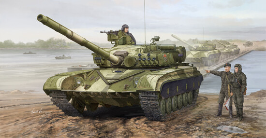 Trumpeter 1/35 Soviet T-64A MOD 1981 afbeelding