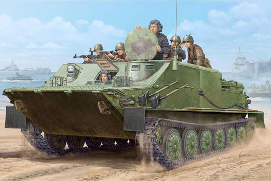 Trumpeter 1/35 Russian BTR-50PK APC afbeelding
