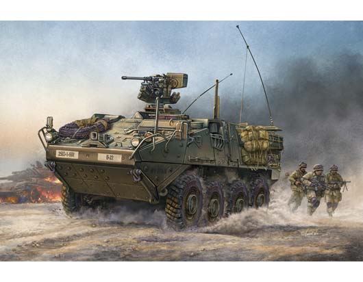 Trumpeter 1/35 “Stryker” Light Armored Vehicle (ICV） afbeelding