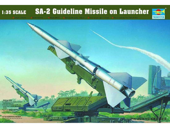 Trumpeter 1/35 Guideline Missile on Launcher afbeelding