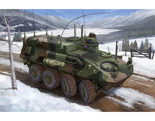 Trumpeter 1/35 USMC LAV-C2 Light Armored Vehicle Command&Control afbeelding