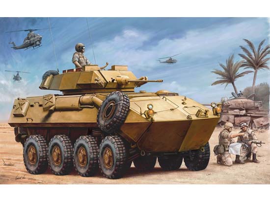 Trumpeter 1/35 USMC LAV-25 (PIRANHA) afbeelding
