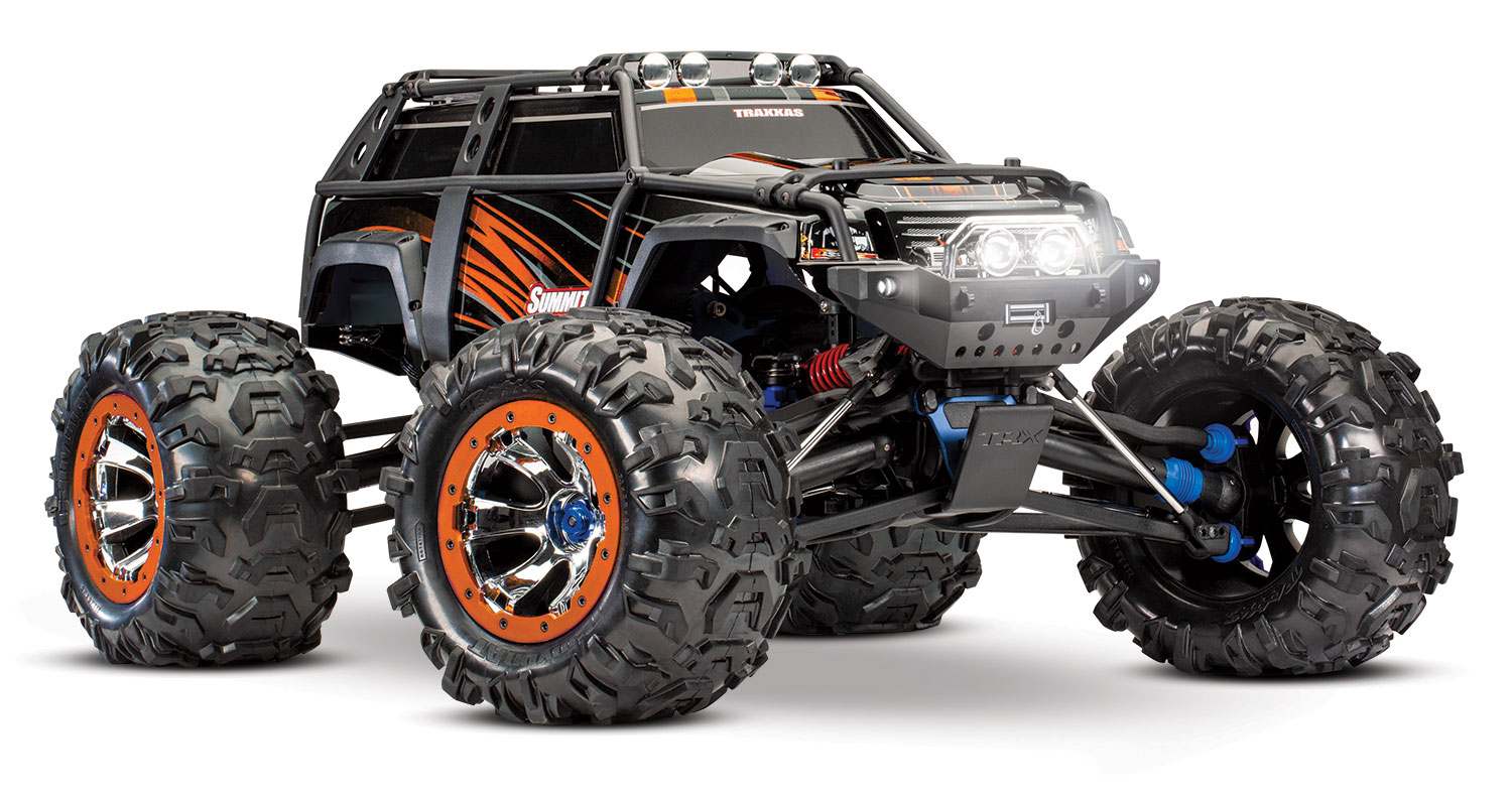 Traxxas Summit electro monster truck RTR - Oranje