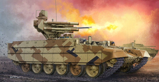 Trumpeter 1/35 Russian Obj.199 Ramka BMPT RAE-2013/2015 2 in 1 afbeelding