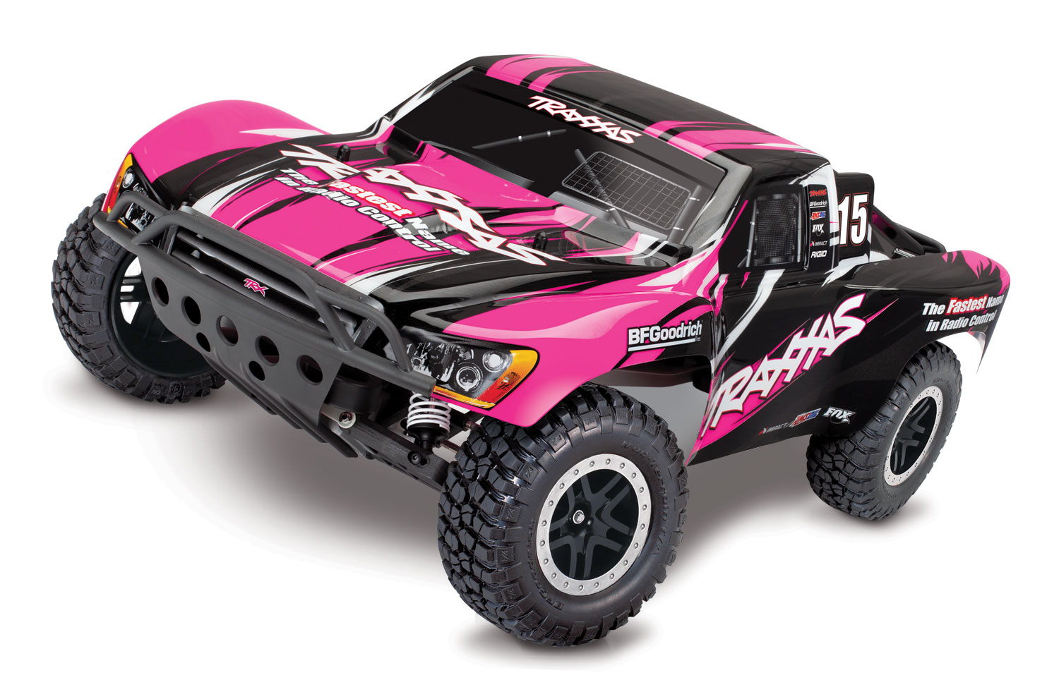 Traxxas Slash 2WD electro short course RTR - Roze