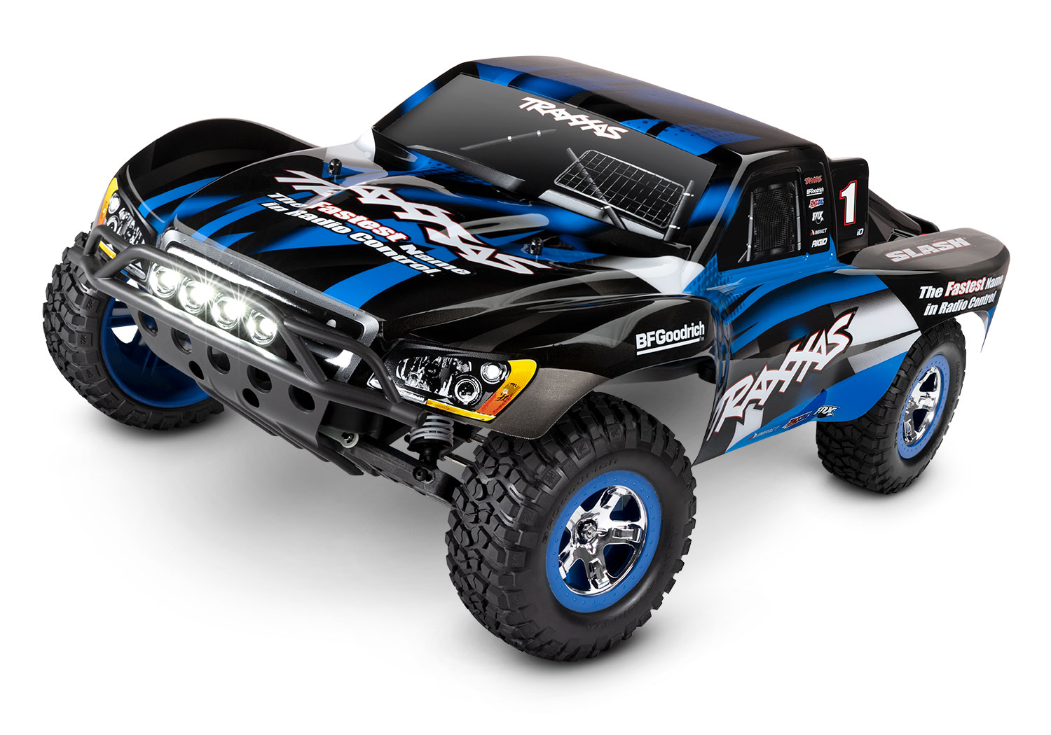 Traxxas Slash 2WD electro short course RTR - Incl. LED Verlichting - Blauw