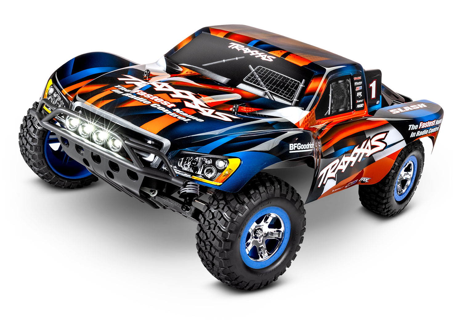 Traxxas Slash 2WD electro short course RTR - Incl. LED Verlichting - Oranje