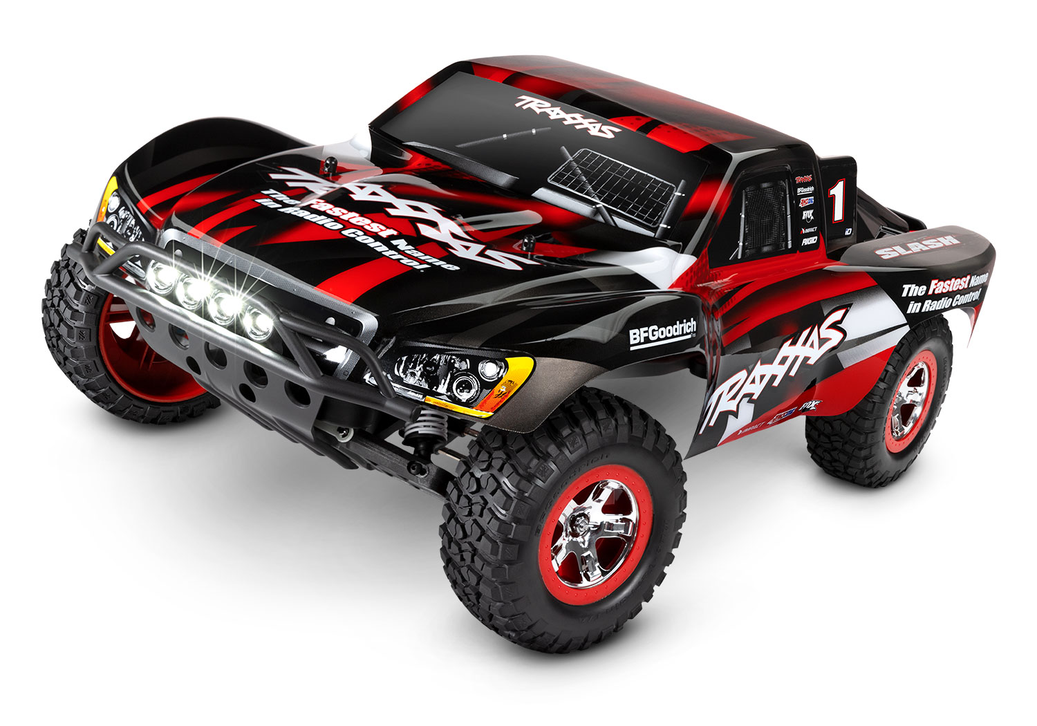 Traxxas Slash 2WD electro short course RTR - Incl. LED Verlichting - Rood