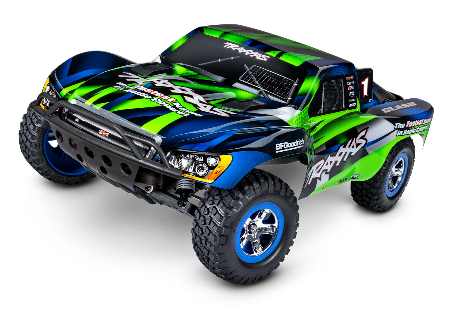 Traxxas Slash 2WD electro short course RTR - Groen