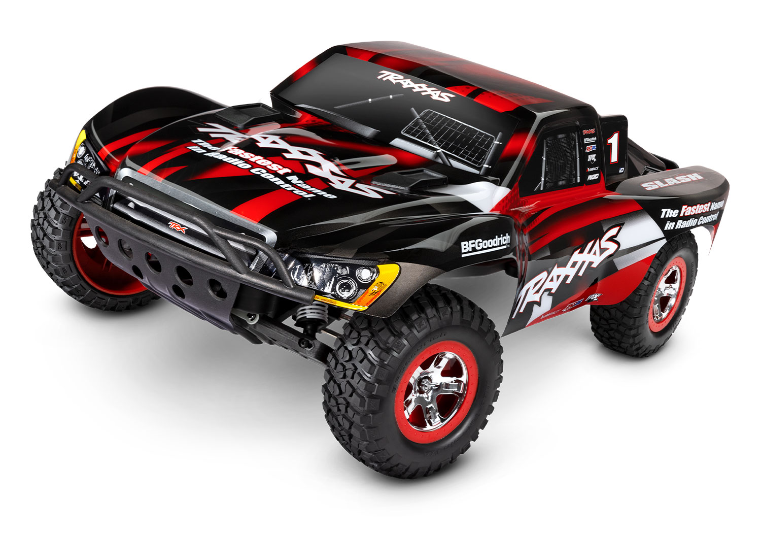 Traxxas Slash 2WD electro short course RTR - Rood