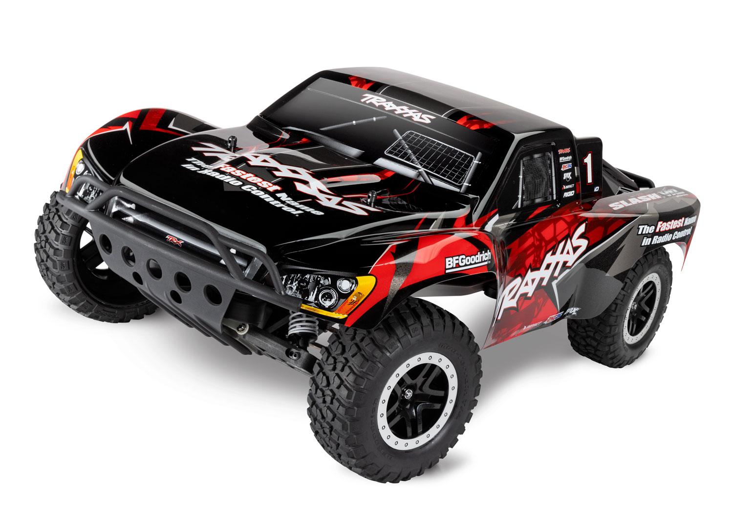 Traxxas Slash 2WD VXL brushless short course RTR - Magnum 272R Transmissie - Rood