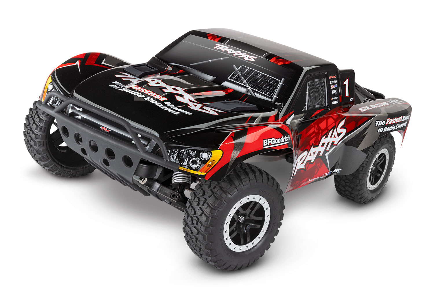 Traxxas Slash 1/10-Scale 2WD VXL HD - RED afbeelding