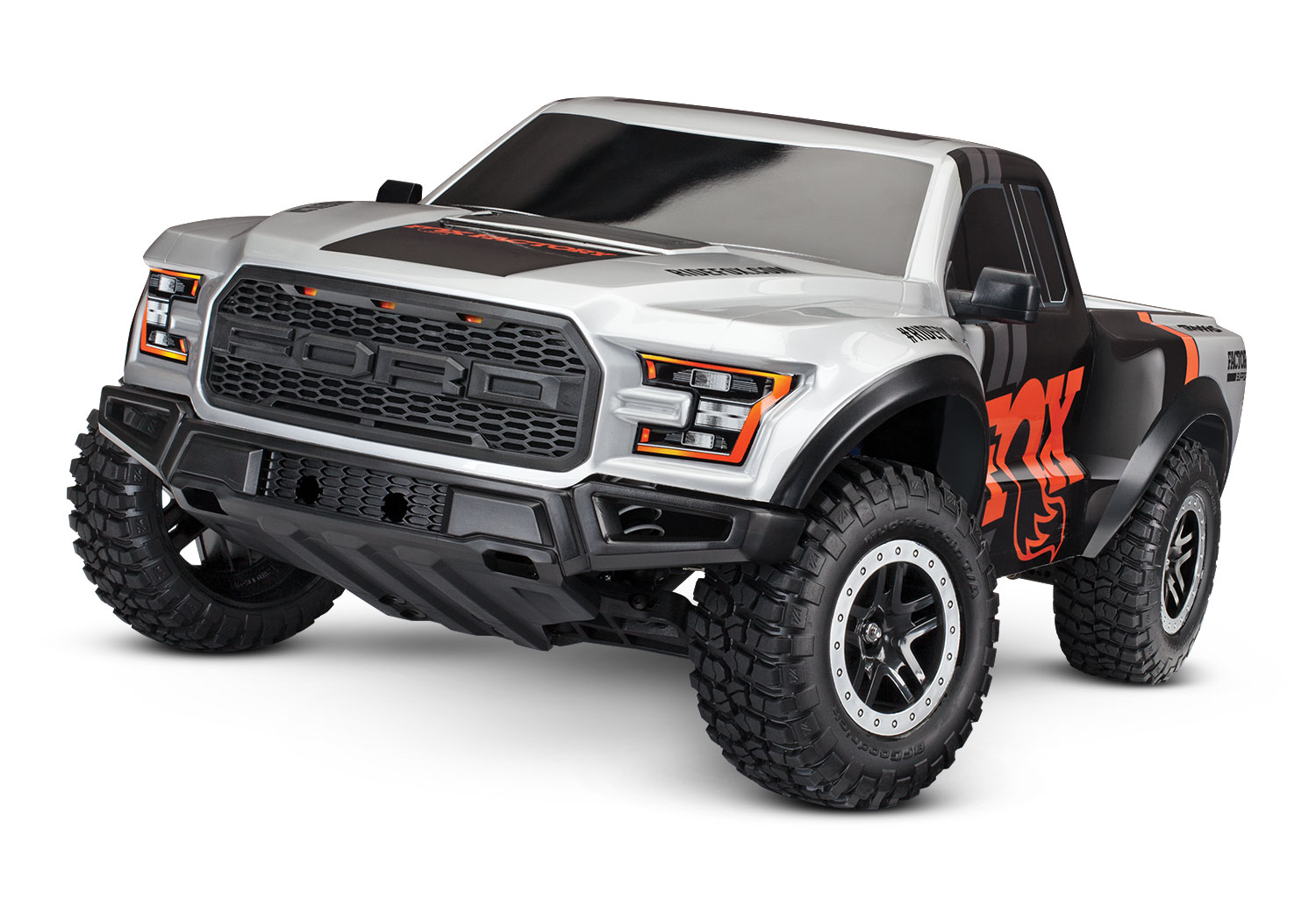 Traxxas Ford F-150 Raptor BL-2S HD Brushless RTR - Fox - Nu Tijdelijk inclusief TRX-2985-2S powerpack