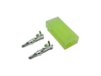 Mini Tamiya stekker met vergulde contacten, Vrouw (4pcs) afbeelding