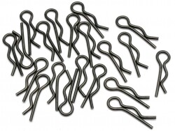 HPI - Body clip (8mm/black/20pcs) (6203) afbeelding
